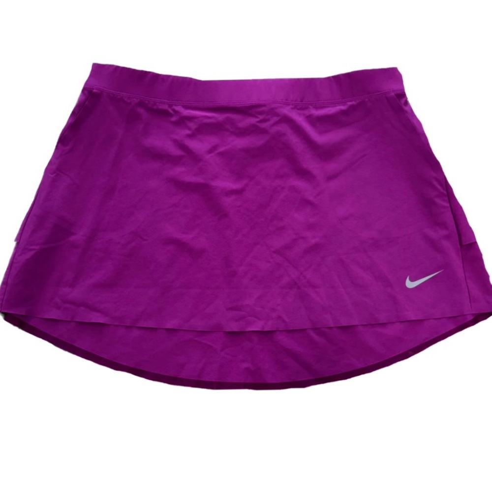 Nike Dri-Fit Tiered Golf Tour Performance Skirt | Rich Purple | Women’s Large